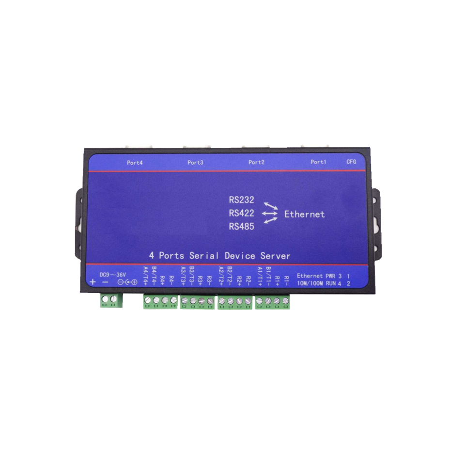DVOP-I-PT-DB4-EM2    Industrial 4-channel serial port server