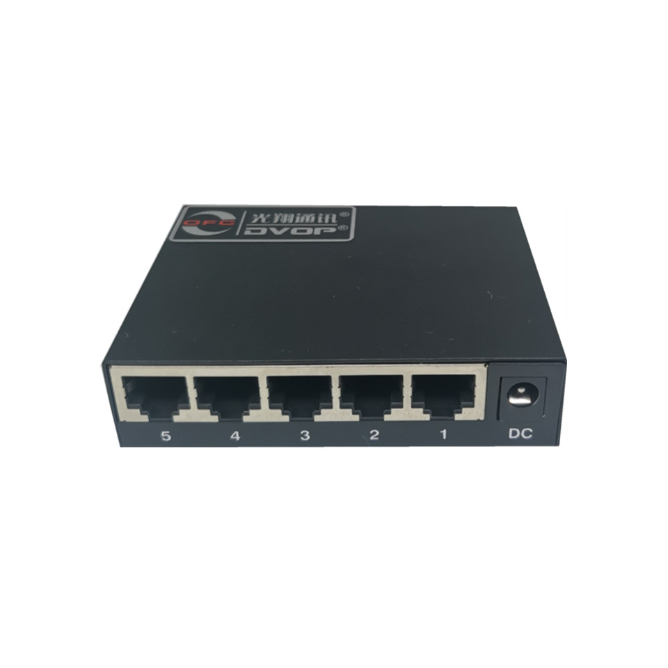 DVOP-IN-EM4-EM1   100 megabit 5-port all-electric network switch