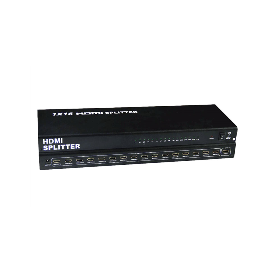 1X16 HDMI distributor